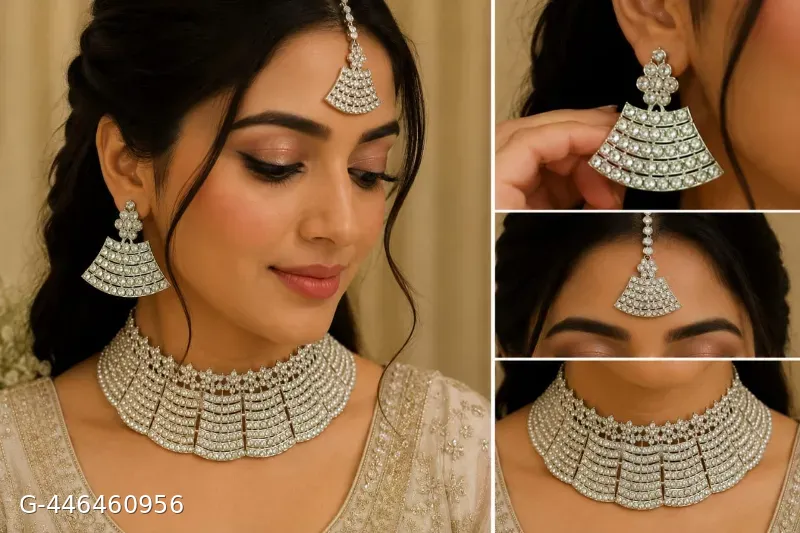 Premium quality bridal chokker set