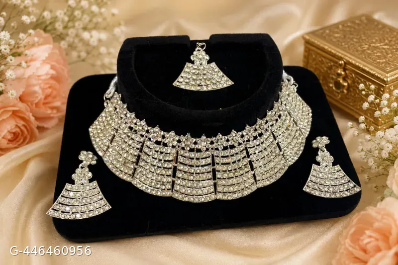 Premium quality bridal chokker set