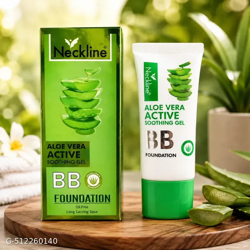 This is a 30gm tube of Neckline Aloe Vera Active Soothing Gel BB Foundation.
